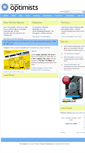 Mobile Screenshot of newoptimists.com